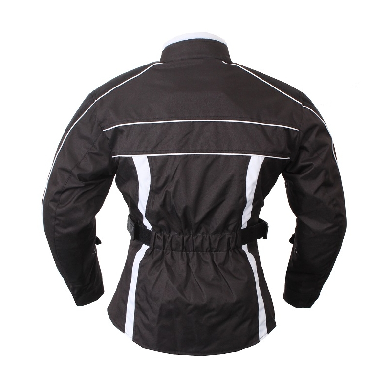 Ženska motoristična obleka RSA SW-01 bela - 2 kosa razprodaja