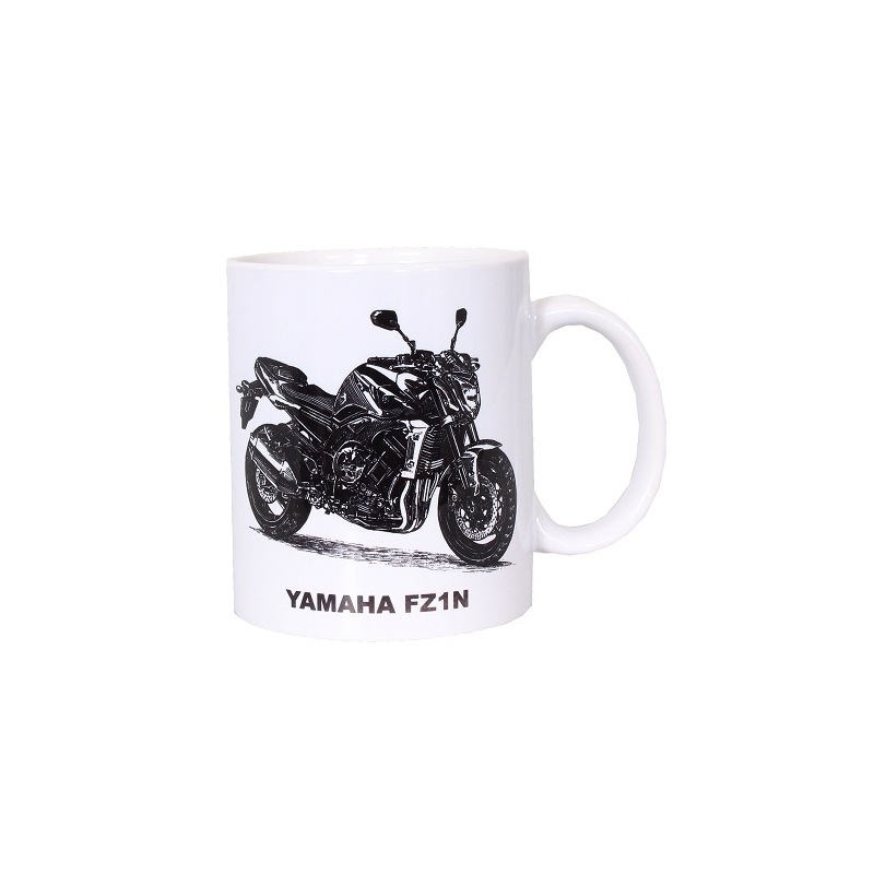 Skodelica z natisnjenim napisom Yamaha FZ1 N