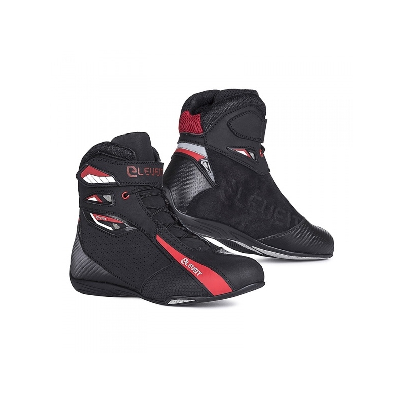 Motoristični škornji Eleveit T SPORT black-red - kakovost II