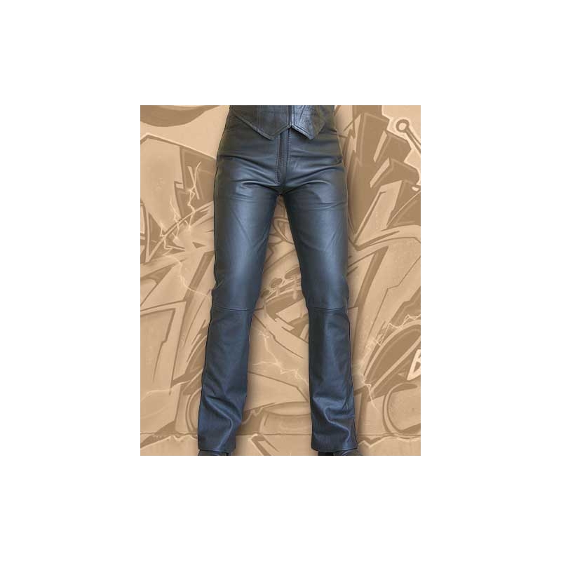 Klasične usnjene motoristične hlače - ženske razprodaja