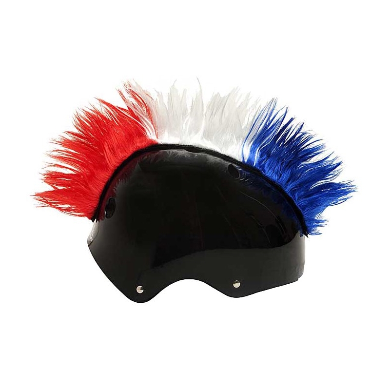 Vizir za čelado Wiggystyle rdeča/bela/modra