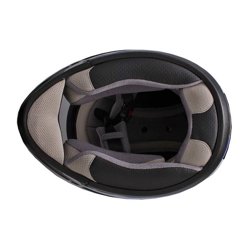 Motoristična čelada Akira Izumi 2205 sivo-črna razprodaja