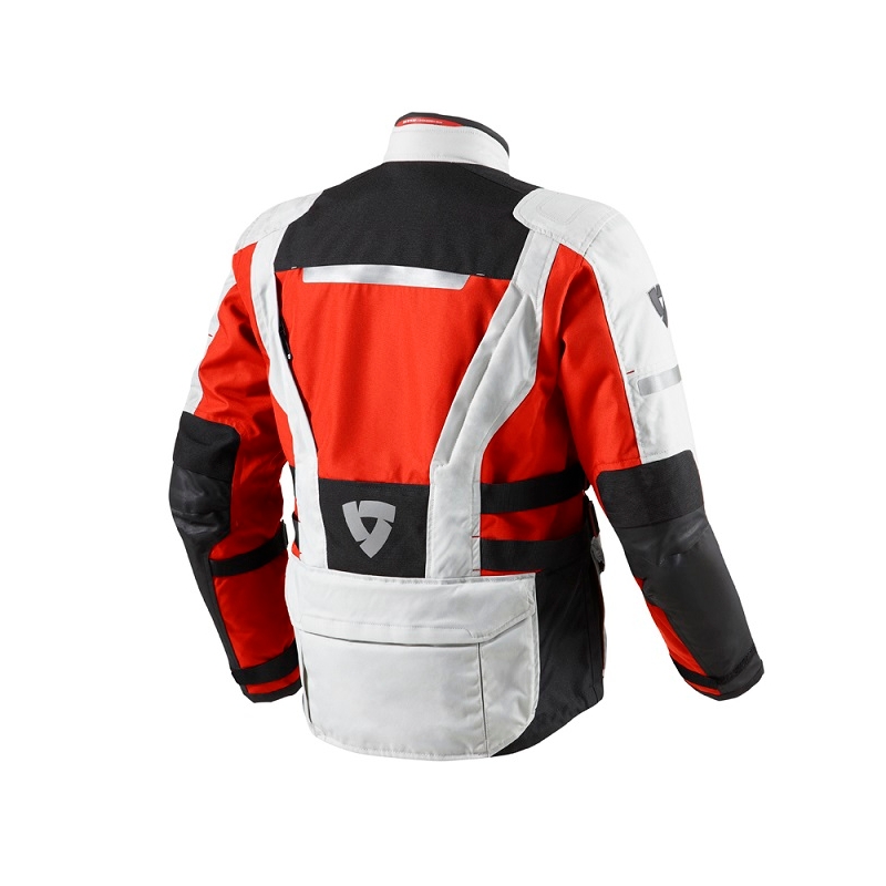 Motoristična jakna Revit Sand 2 silver/red razprodaja