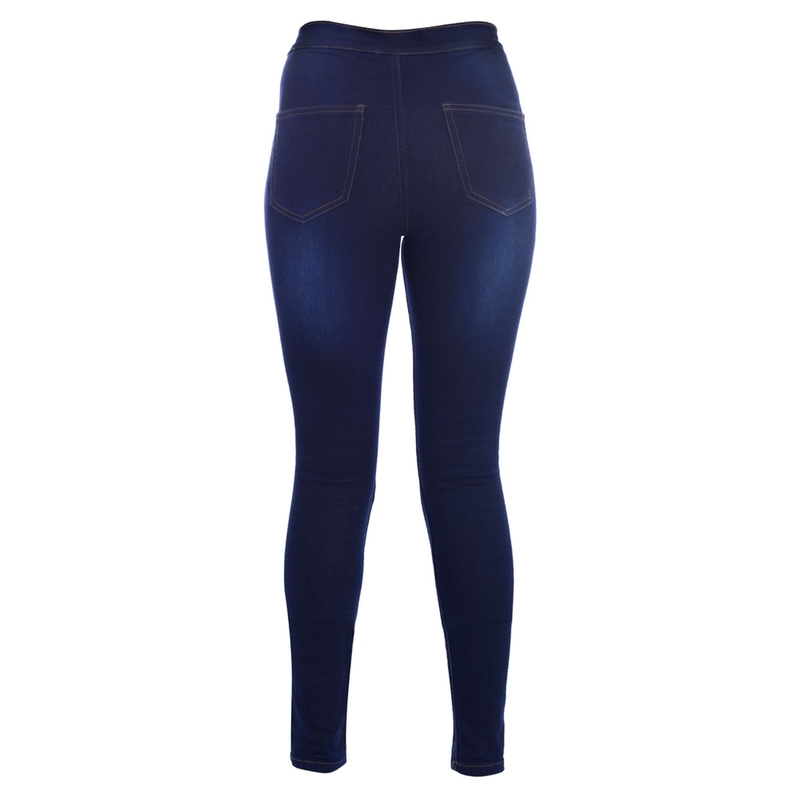 Ženske podaljšane gamaše Oxford Jeggings blue
