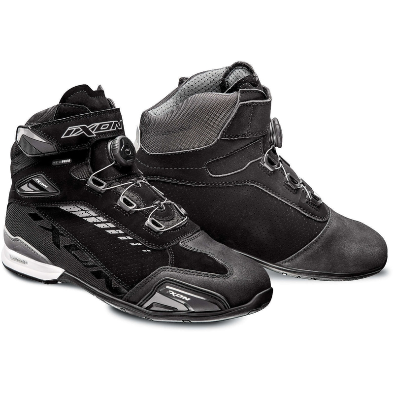 IXON Bull Vented Black-Grey Motorcycle Boots razprodaja