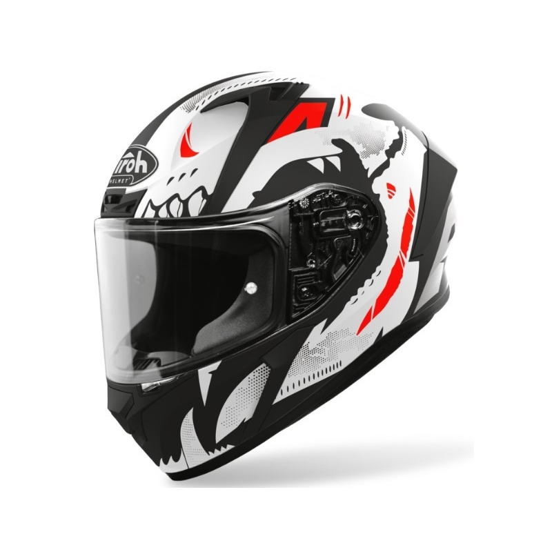 Integralna čelada Airoh Valor Nexy white-black-fluo orange razprodaja