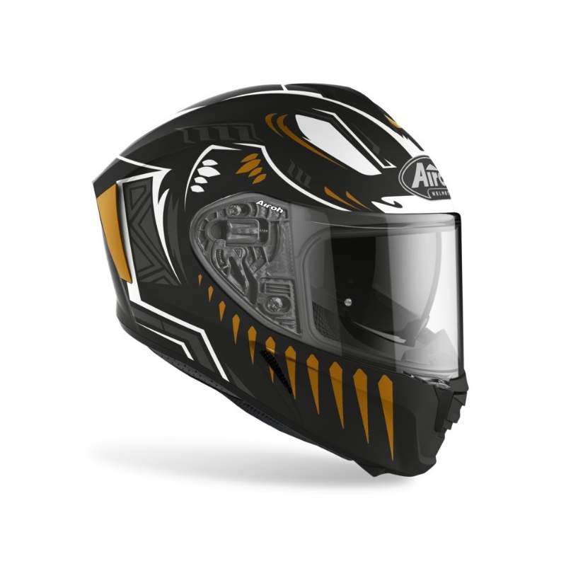 Integralna čelada Airoh Spark Vibe black-white-gold