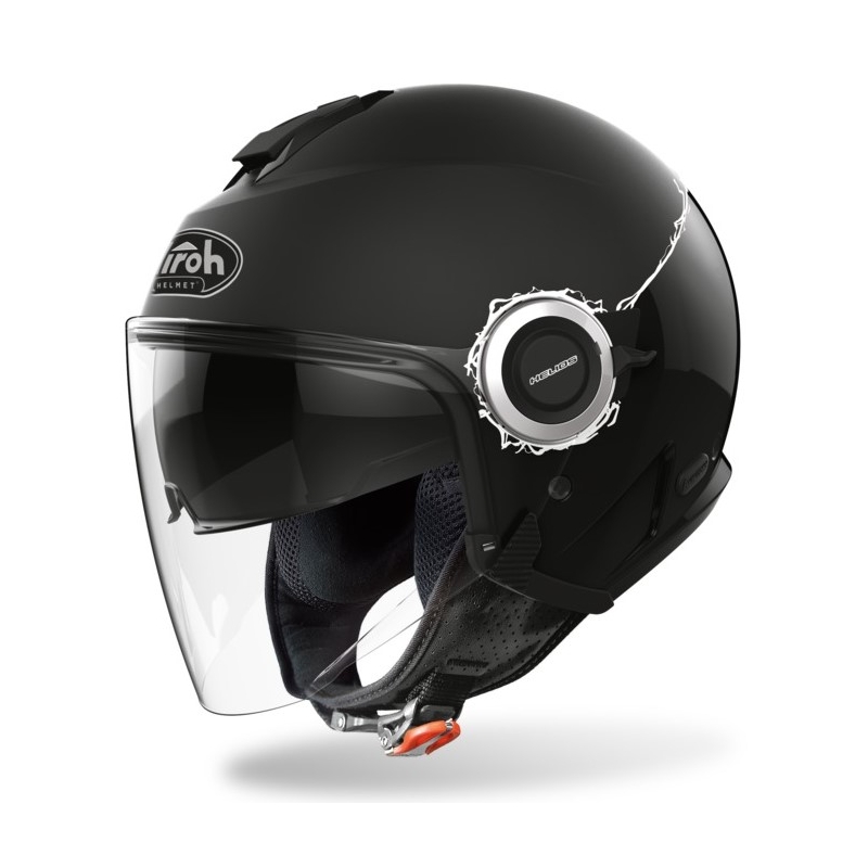 Odprta čelada Airoh Helios Fluo black