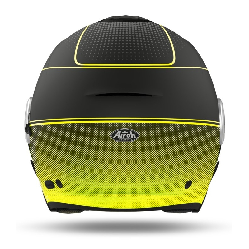 Odprta čelada Airoh Helios Map black-fluo yellow razprodaja