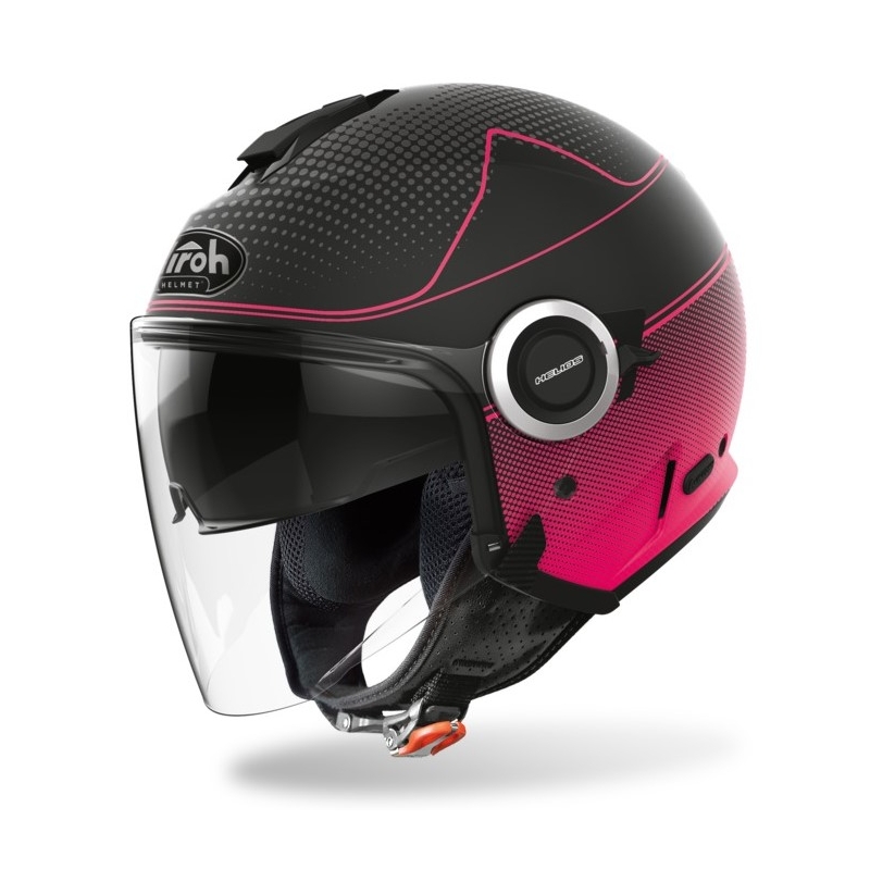 Odprta čelada Airoh Helios Map black-pink