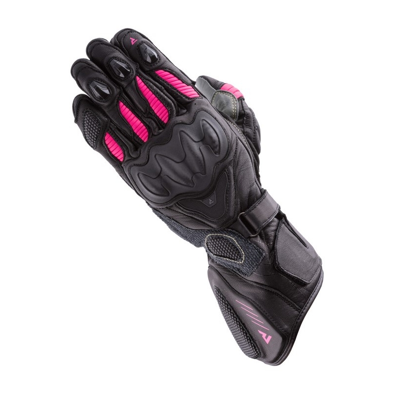 Rebelhorn Rebel Black and Pink motoristične rokavice za ženske razprodaja