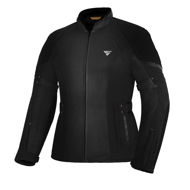 Shima Jet Black motoristična jakna za ženske razprodaja