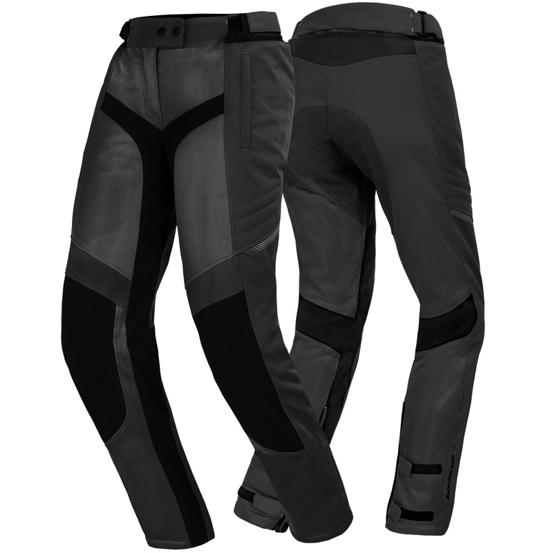 Ženske motoristične hlače Shima Jet Black