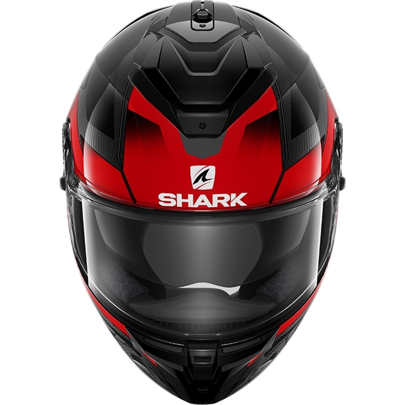 Integralna čelada SHARK SPARTAN GT Carbon Shestter črno-rdeča