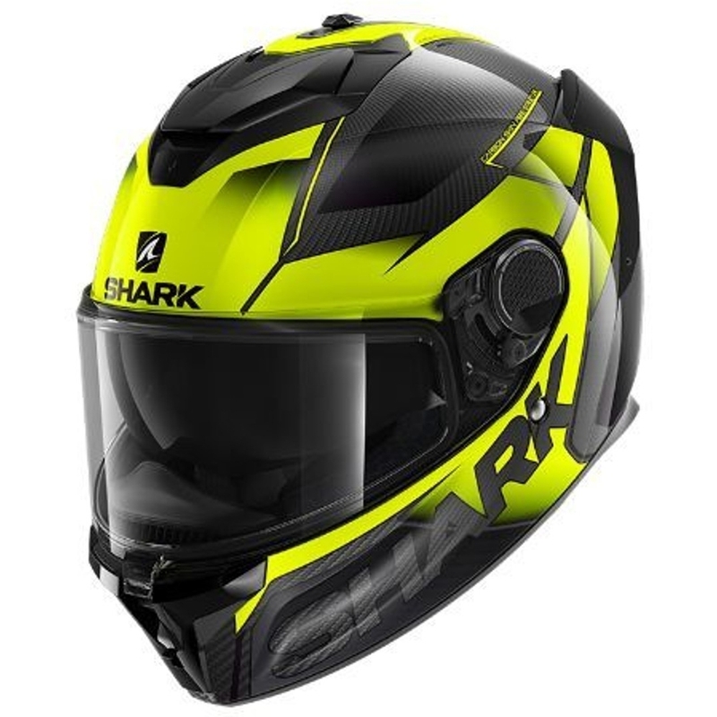 Integralna čelada SHARK SPARTAN GT Carbon Shestter črno-rumena razprodaja