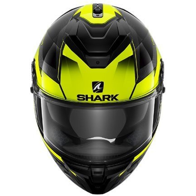 Integralna čelada SHARK SPARTAN GT Carbon Shestter črno-rumena razprodaja