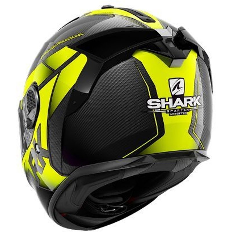 Integralna čelada SHARK SPARTAN GT Carbon Shestter črno-rumena razprodaja