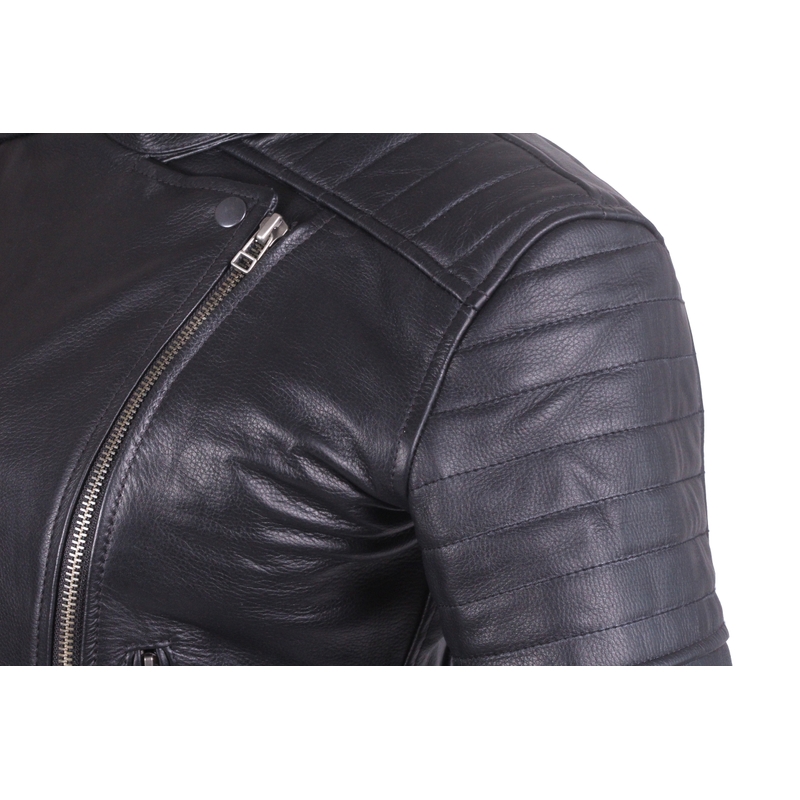 Ženska motoristična jakna Tschul 655 black razprodaja