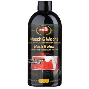 Šampon z voskom Autosol Wash and Wax 500 ml