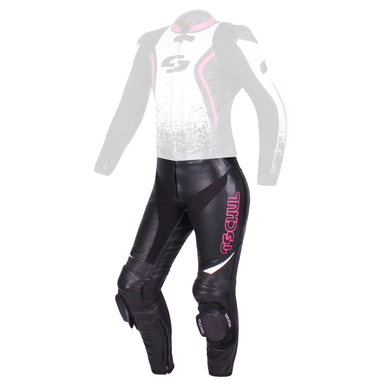 Ženske hlače Tschul 586 black-white-pink razprodaja
