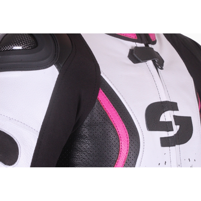 Ženske jakne Tschul 586 black-white-pink razprodaja