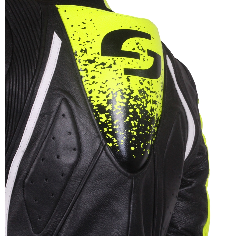 Moški kombinezon Tschul 585 črno-rumene barve razprodaja