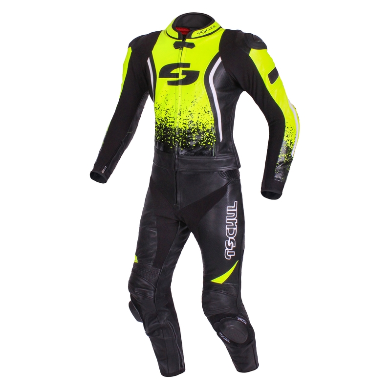Moška jakna Tschul 585 black-fluo yellow razprodaja