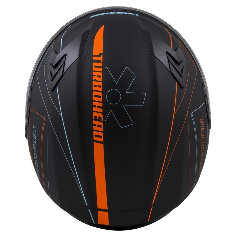 Cassida Integral 3.0 Turbohead čelada črno-oranžno-modra razprodaja