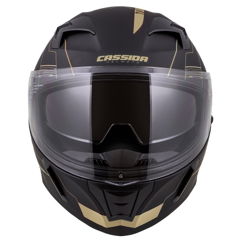 Integralna čelada Cassida Integral 3.0 Turbohead black-gold
