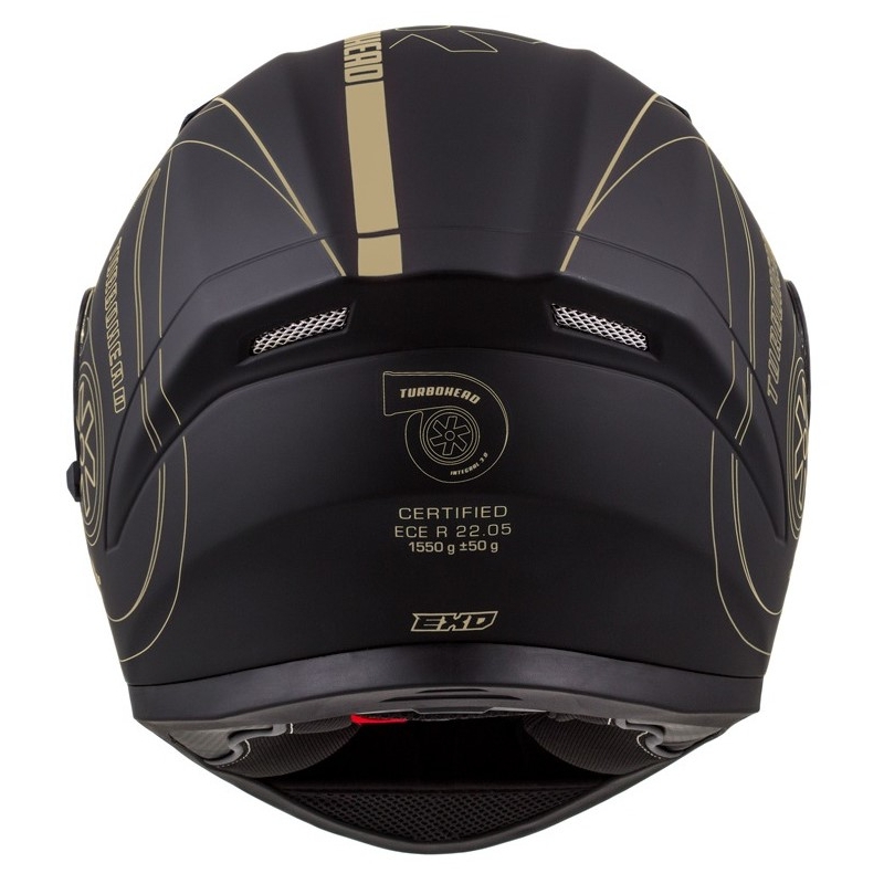 Integralna čelada Cassida Integral 3.0 Turbohead black-gold