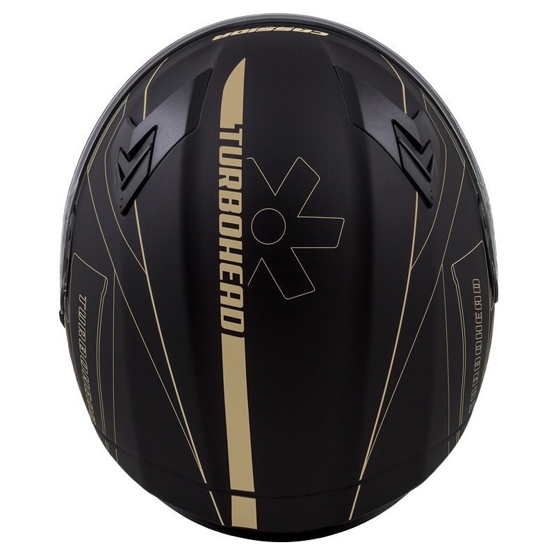 Integralna čelada Cassida Integral 3.0 Turbohead black-gold