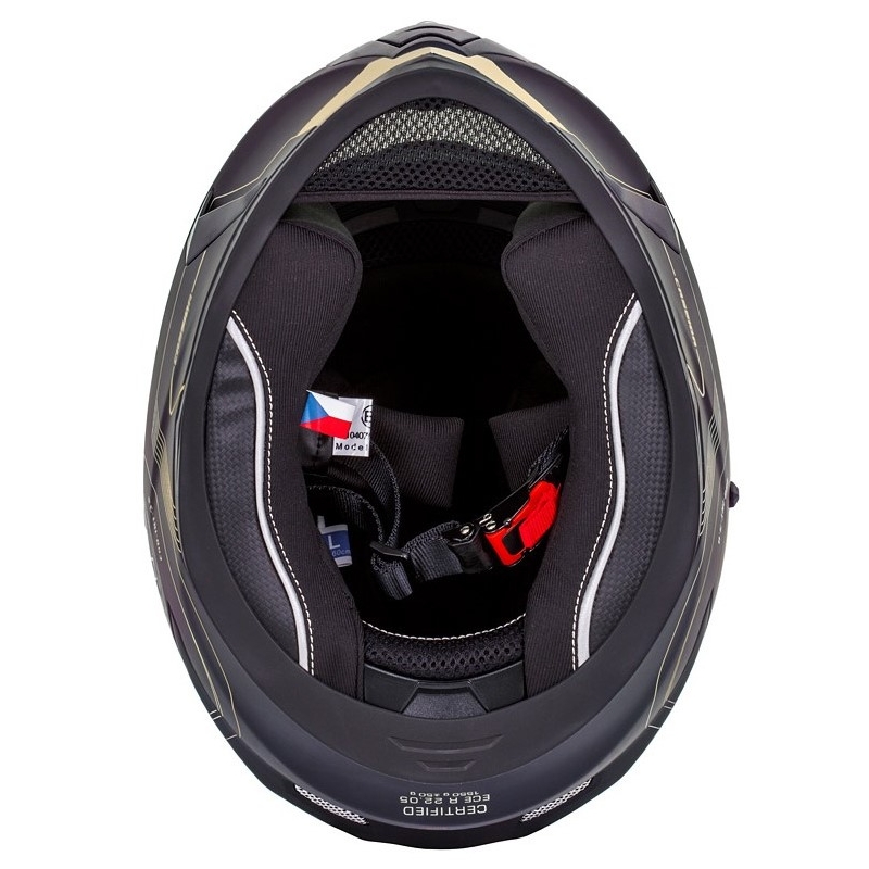 Integralna čelada Cassida Integral 3.0 Turbohead black-gold