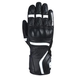 Ženske motoristične rokavice Oxford RP-5 2.0 črno-bele barve
