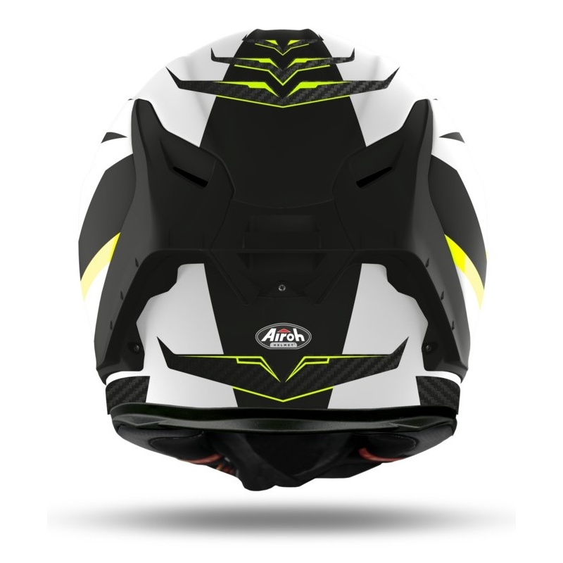 Integralna čelada Airoh GP 550S Venon belo-črno-fluo rumena