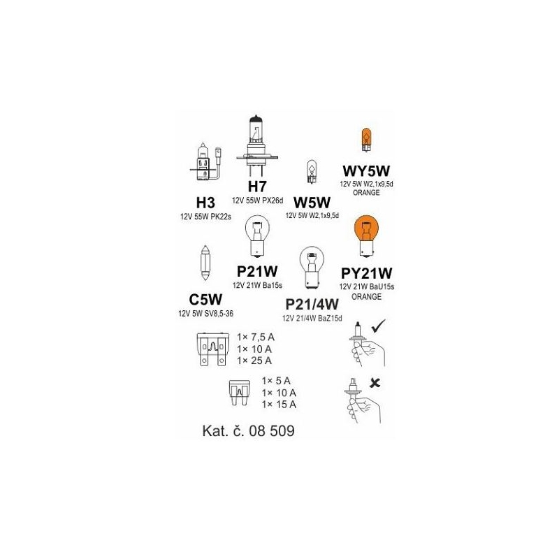 Servisni boks za žarnice ŠKODA FABIA I.