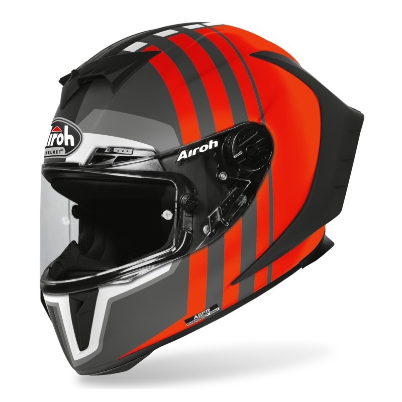 Integralna čelada Airoh GP 550S Skyline črno-oranžna