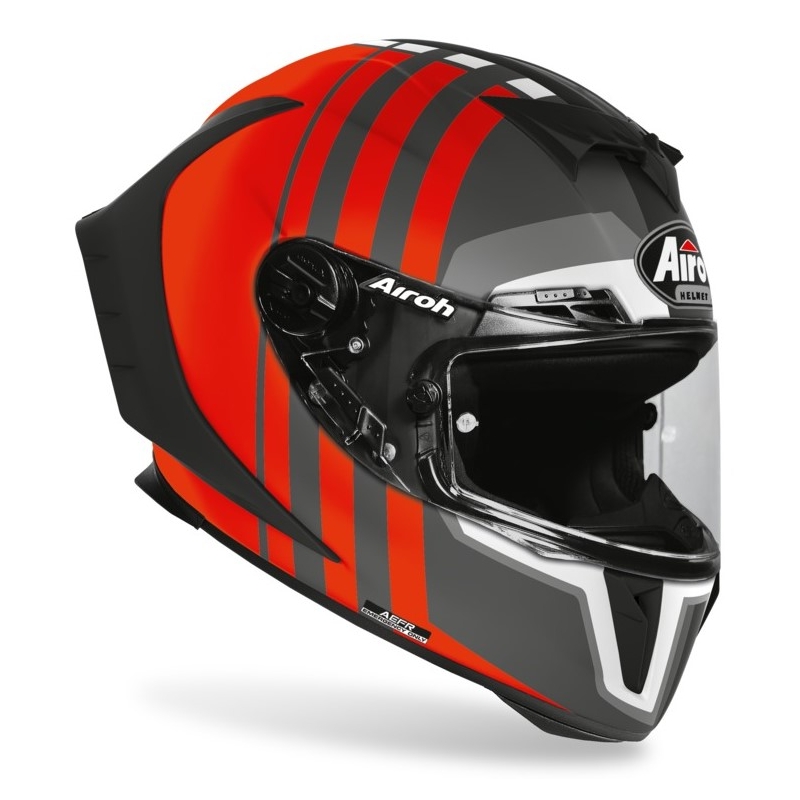 Integralna čelada Airoh GP 550S Skyline črno-oranžna