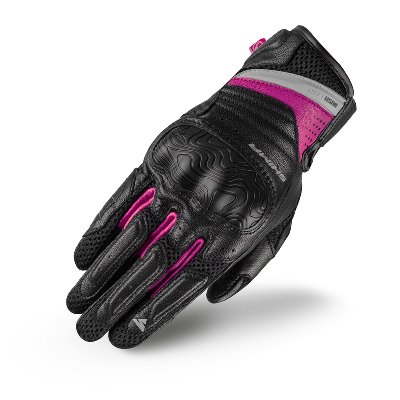 Ženske motoristične rokavice Shima Rush black-fuchsia