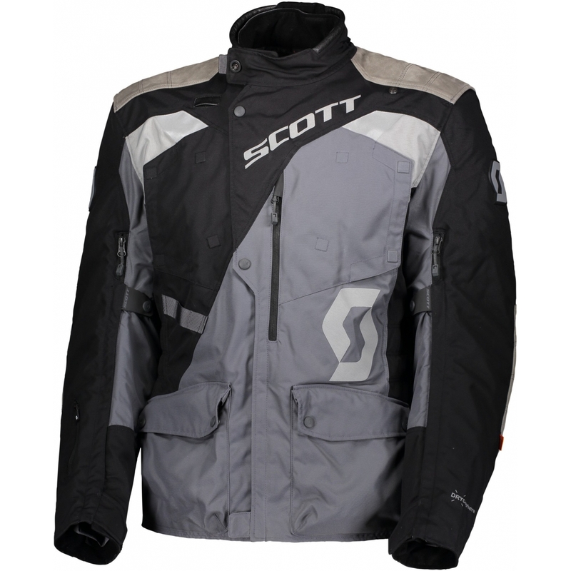 Motoristična jakna SCOTT Dualraid Dryo black-grey razprodaja