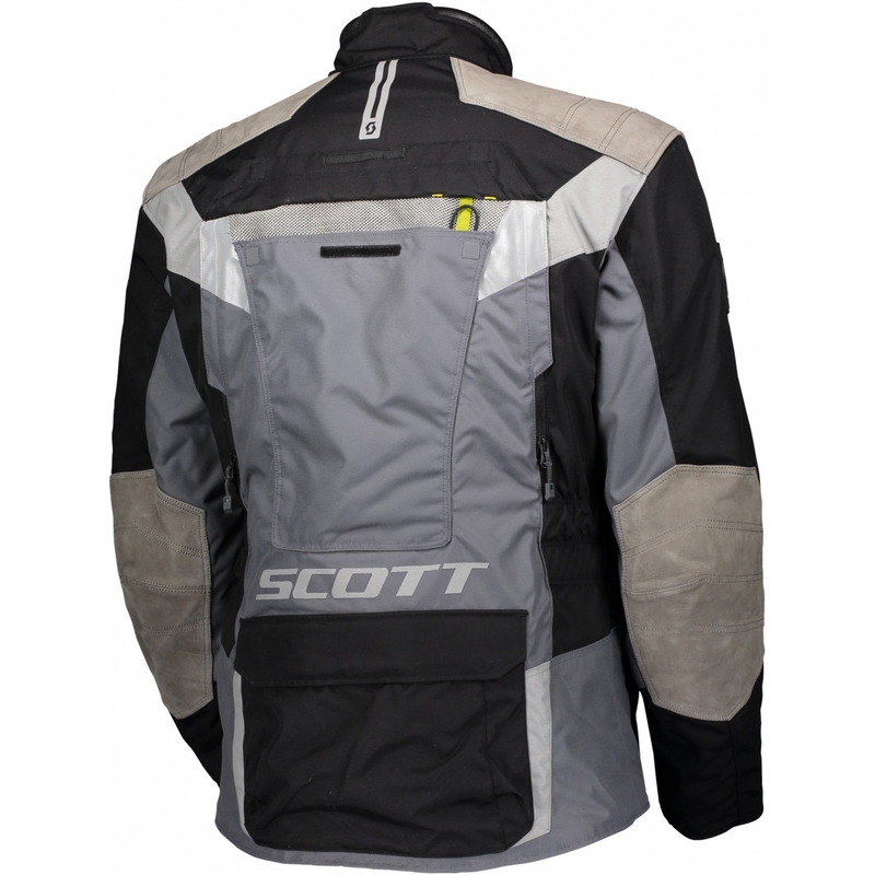 Motoristična jakna SCOTT Dualraid Dryo black-grey razprodaja
