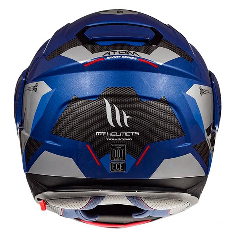 MT Atom SV TRANSCEND E7 motoristična čelada modra razprodaja
