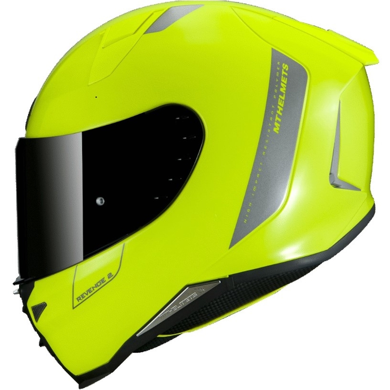 MT Revenge 2 Solid fluo rumena integralna motoristična čelada razprodaja
