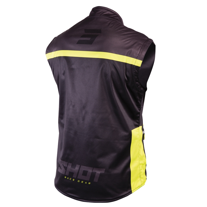 Softshell jopič Shot Lite black-fluo yellow razprodaja