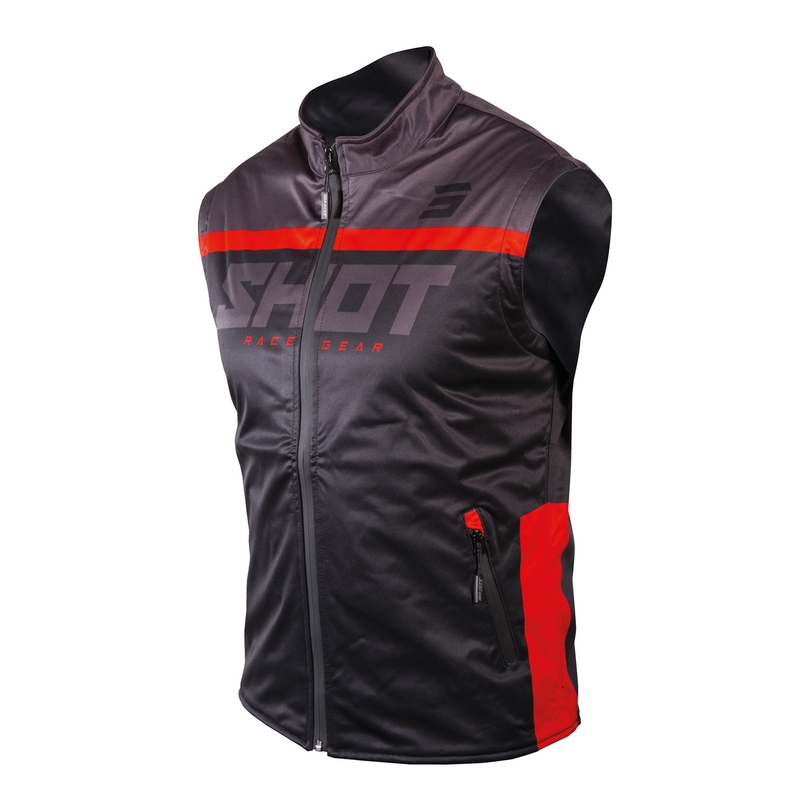 Softshell jopič Shot Lite črno-rdeča razprodaja