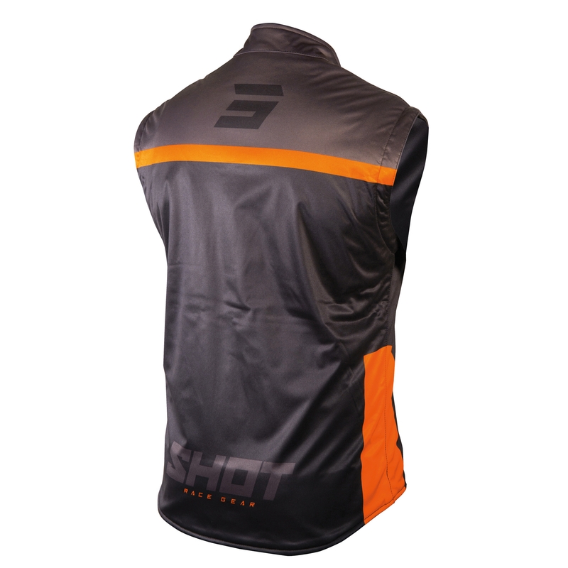 Softshell telovnik Shot Lite črno-oranžna razprodaja