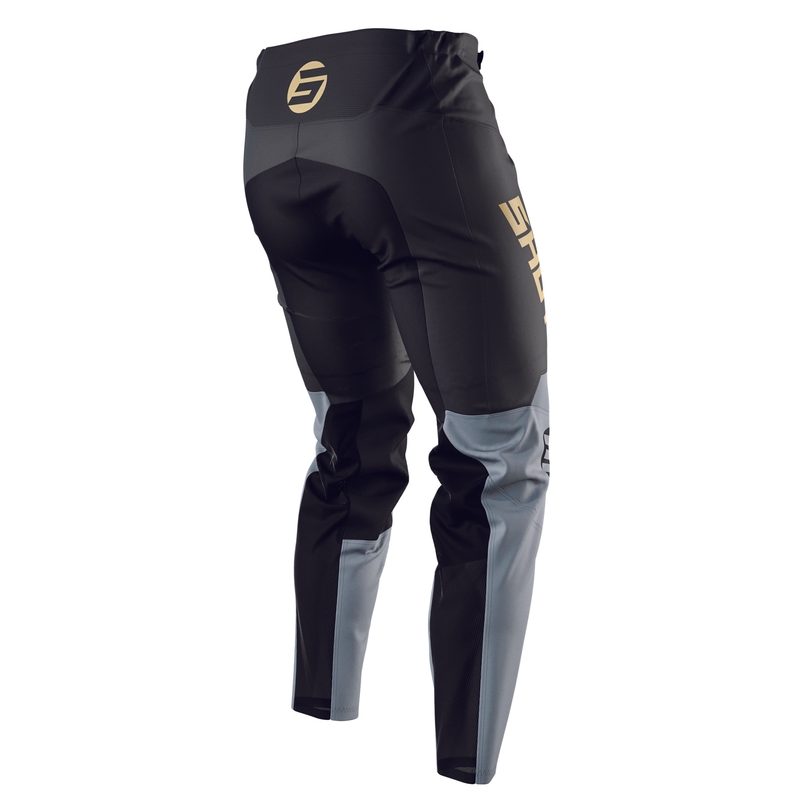Otroške motokros hlače Shot Devo Storm black-grey-gold razprodaja