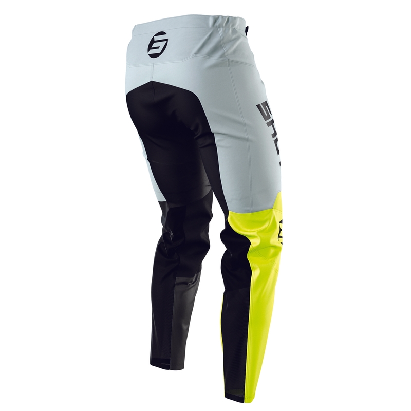 Otroške motokros hlače Shot Devo Storm black-grey-fluo yellow razprodaja