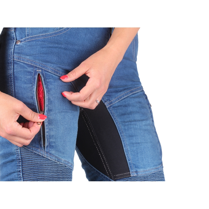 Ženske kavbojke Street Racer Stretch II Slim fit CE modre