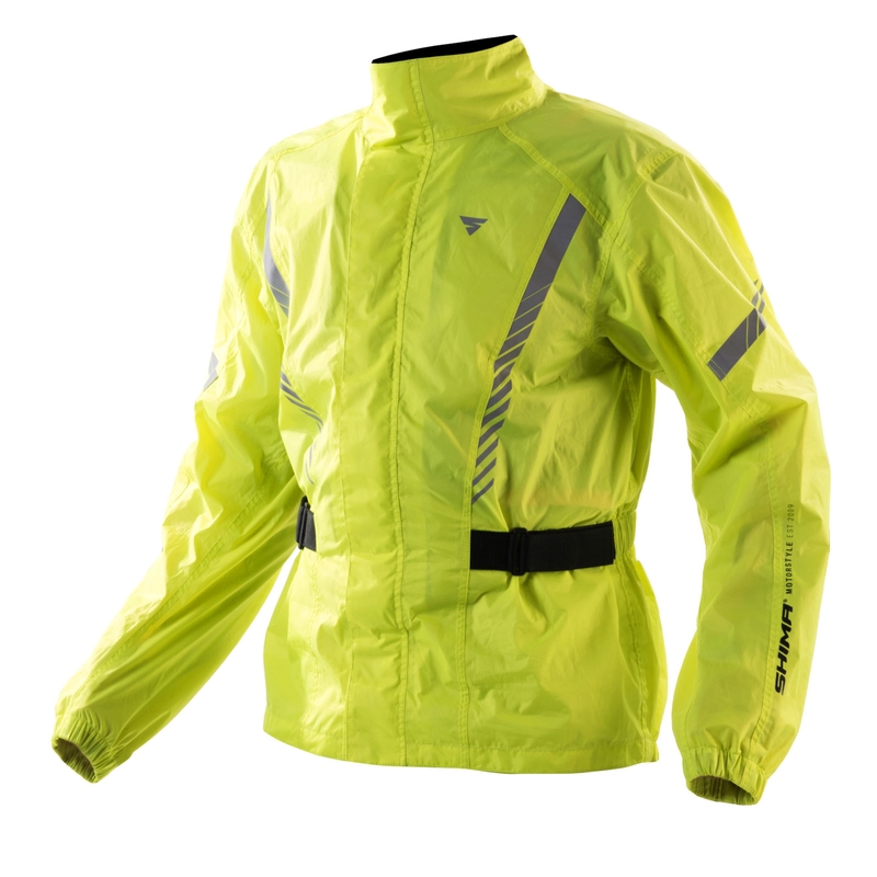 Shima HydroDry+ fluo rumena dežna jakna