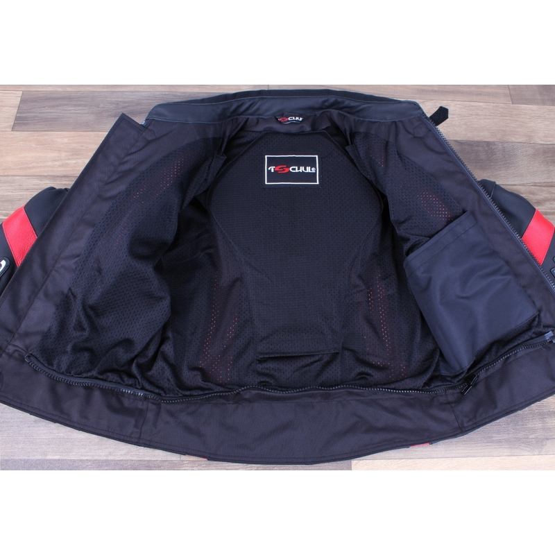 Moška jakna Tschul 747 Speedster black-red - II. kakovost